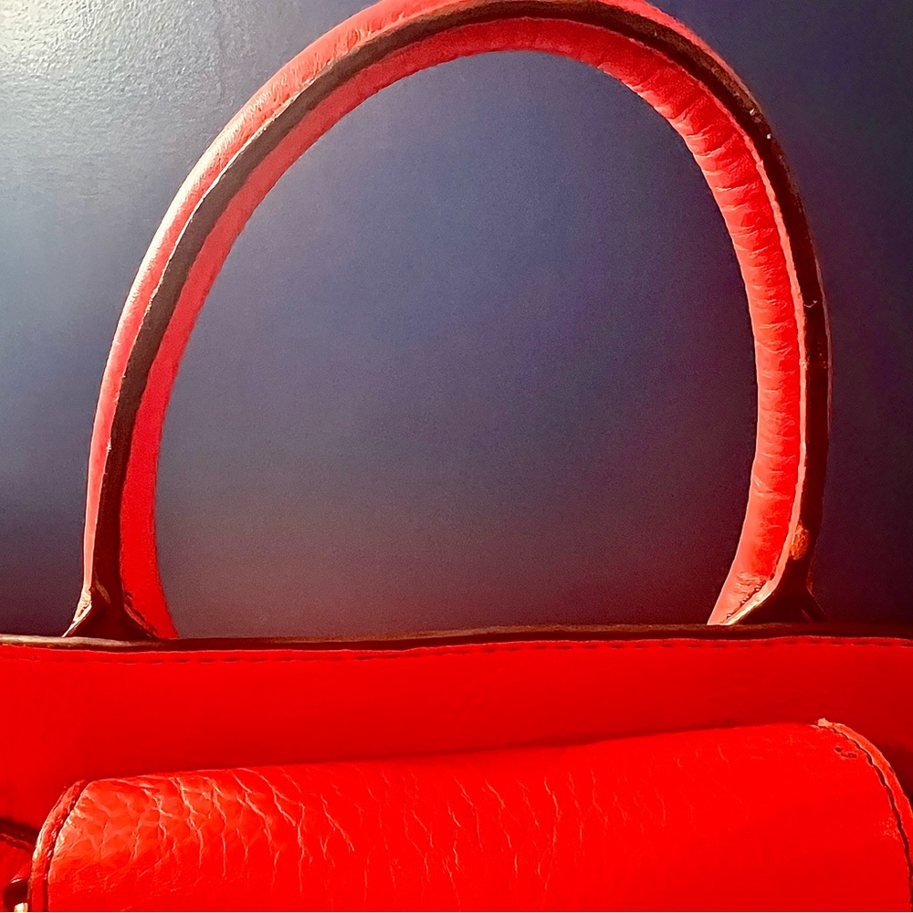 Kate Spade New York Claremont Drive Marcella Leather Tote Red ❤️‍🔥❤️‍🔥 - Picture 10 of 13